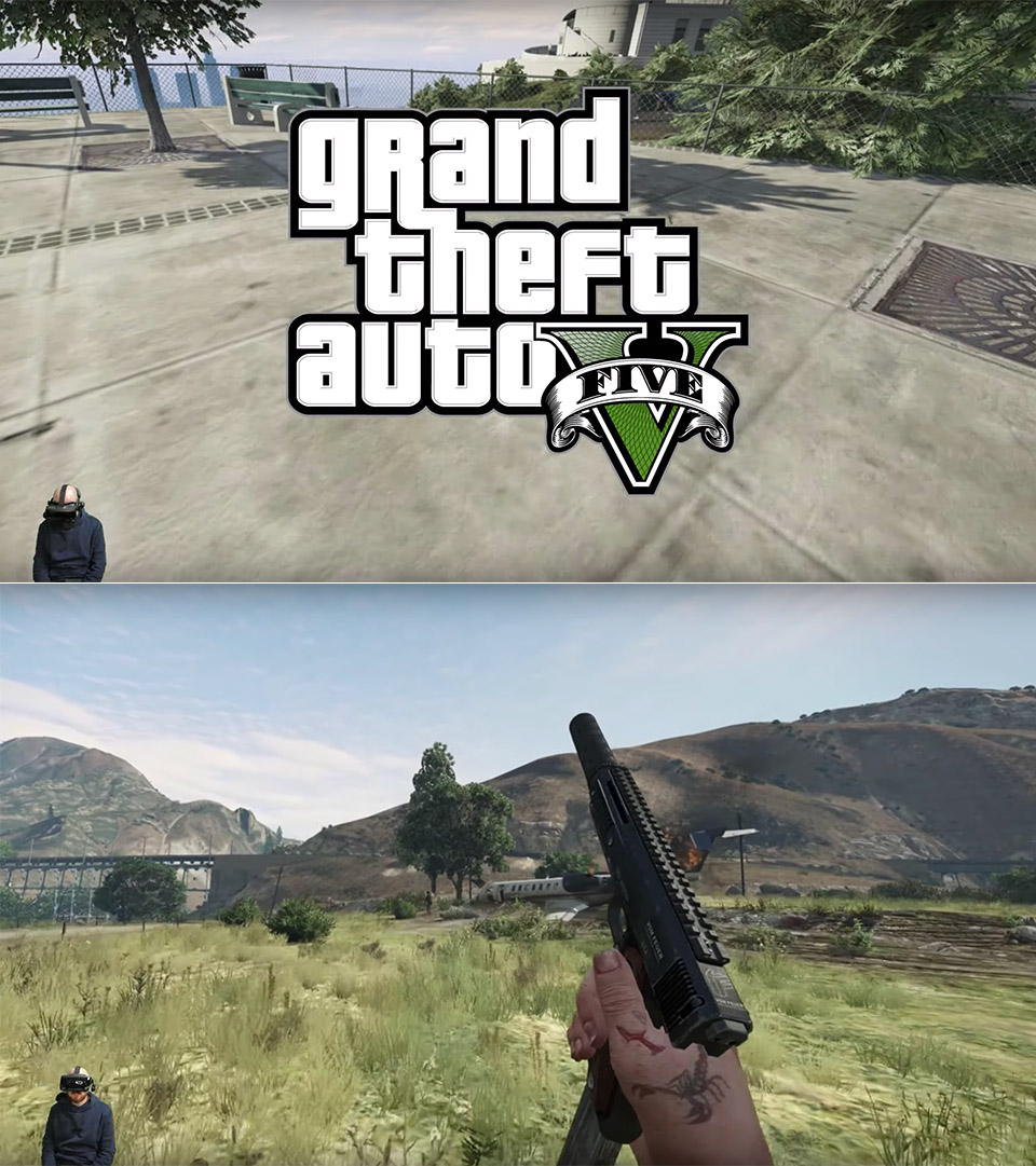 REAL mod brings a true VR experience to Grand Theft Auto V