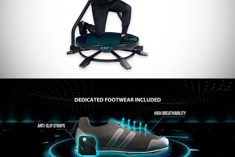 KAT Walk C is a Treadmill for Virtual Reality Headset Systems, Here's a