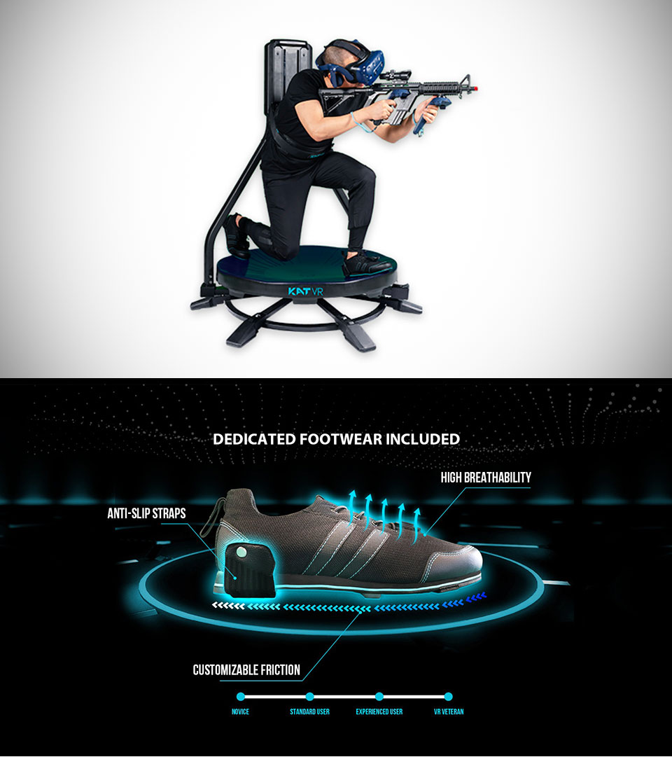 KAT Walk C is a Treadmill for Virtual Reality Headset Systems, Here's a First Look TechEBlog