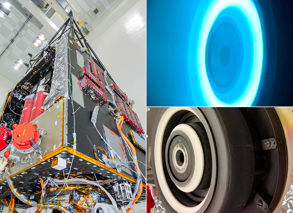 First Look at the NASA Psyche Spacecraft's Solar Electric Propulsion