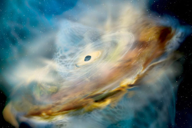 NASA s Neil Gehrels Swift Observatory Tracks Black Hole s Magnetic 
