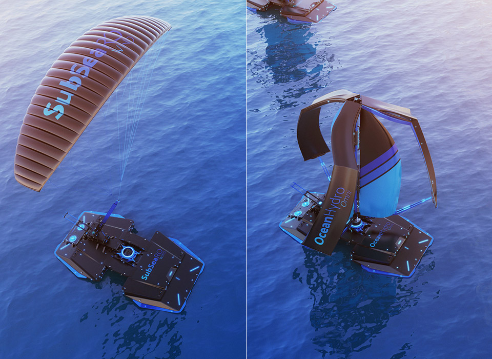 OceanHydro Omni is an Offshore Vertical Axis Wind Turbine That Triples