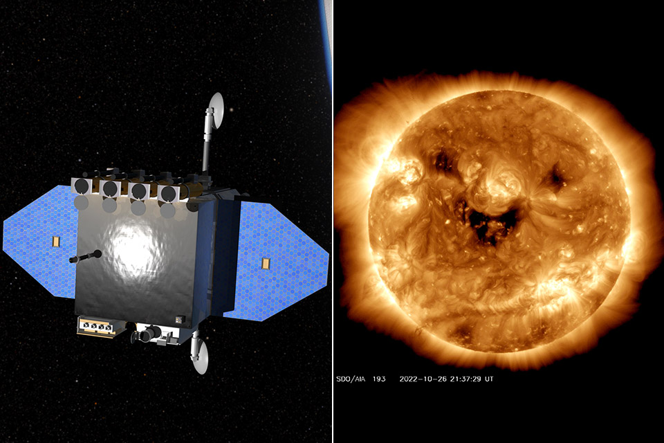 Разрыв солнца. Обсерватория НАСА. Солнце НАСА. Улыбающееся солнце NASA. Улыбка солнца НАСА.