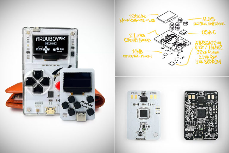 Arduboy Mini 8-Bit Game Console