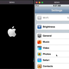 iPhone OS 1.0 Emulate QEMU