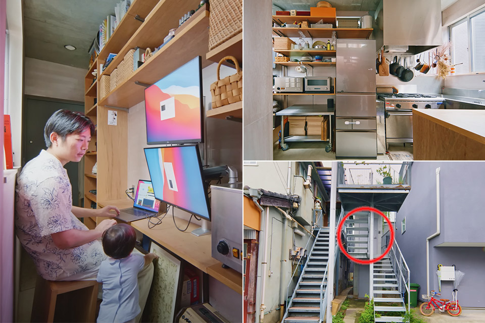 L-Shaped House Tokyo 538-Square-Feet Tiny