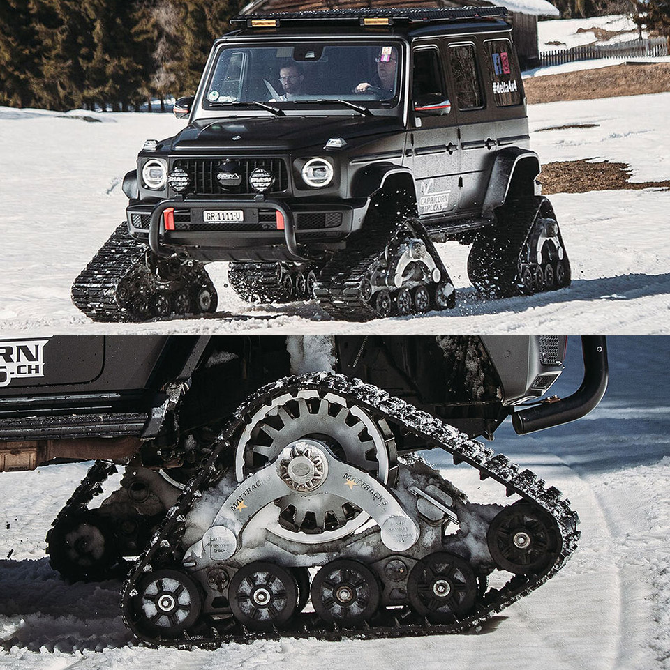 Mercedes-Benz G-Class Snow Tracks