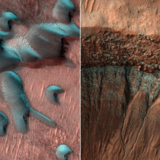 NASA Mars Winter Wonderland