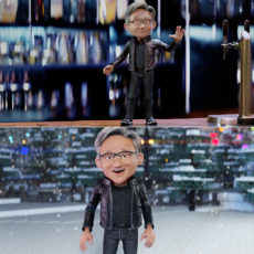 NVIDIA Jensen Huang AI Jingle Bells