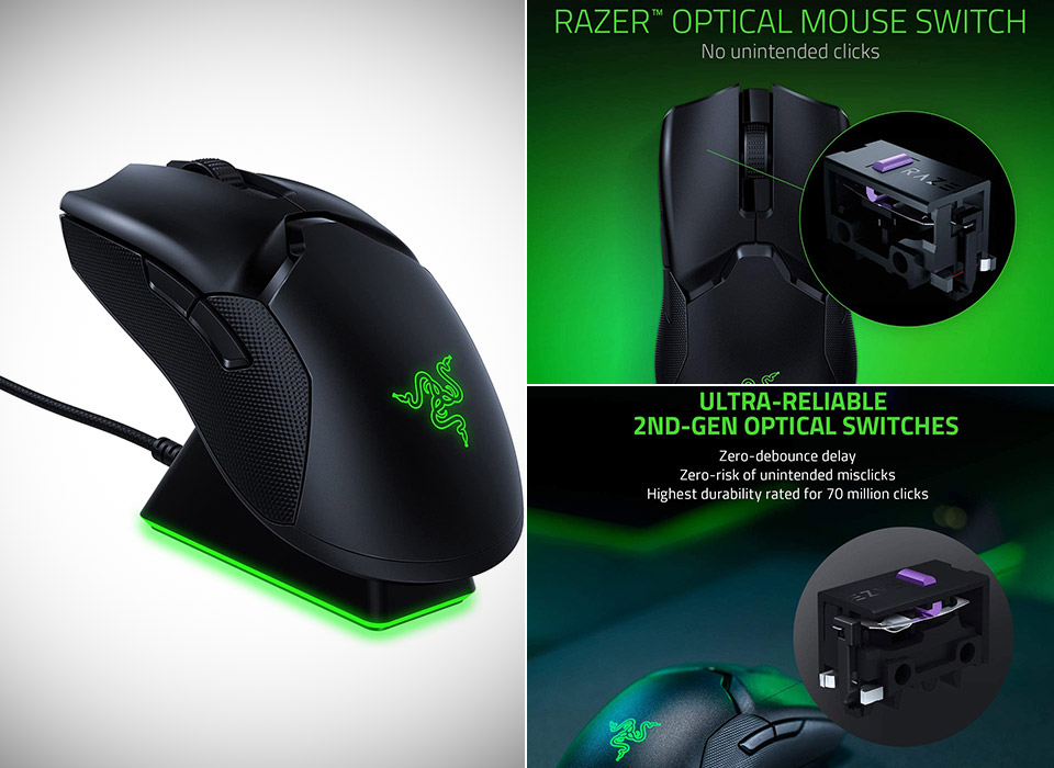 Razer Viper Ultimate Hyperspeed Lightweight Wireless Gaming Mouse
