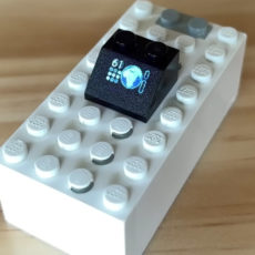 Screen Raspberry Pi LEGO Brick