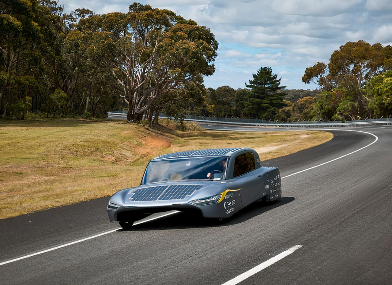 Sunswift 7 Solar Electric Vehicle Guinness World Record