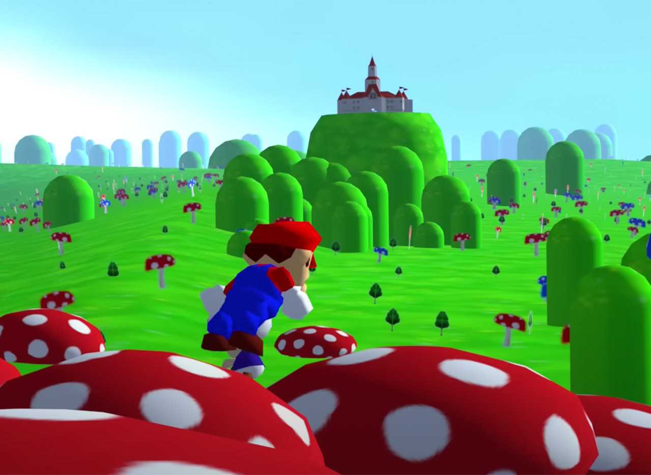 Fan recreates The Super Mario Movie trailer with N64 graphics