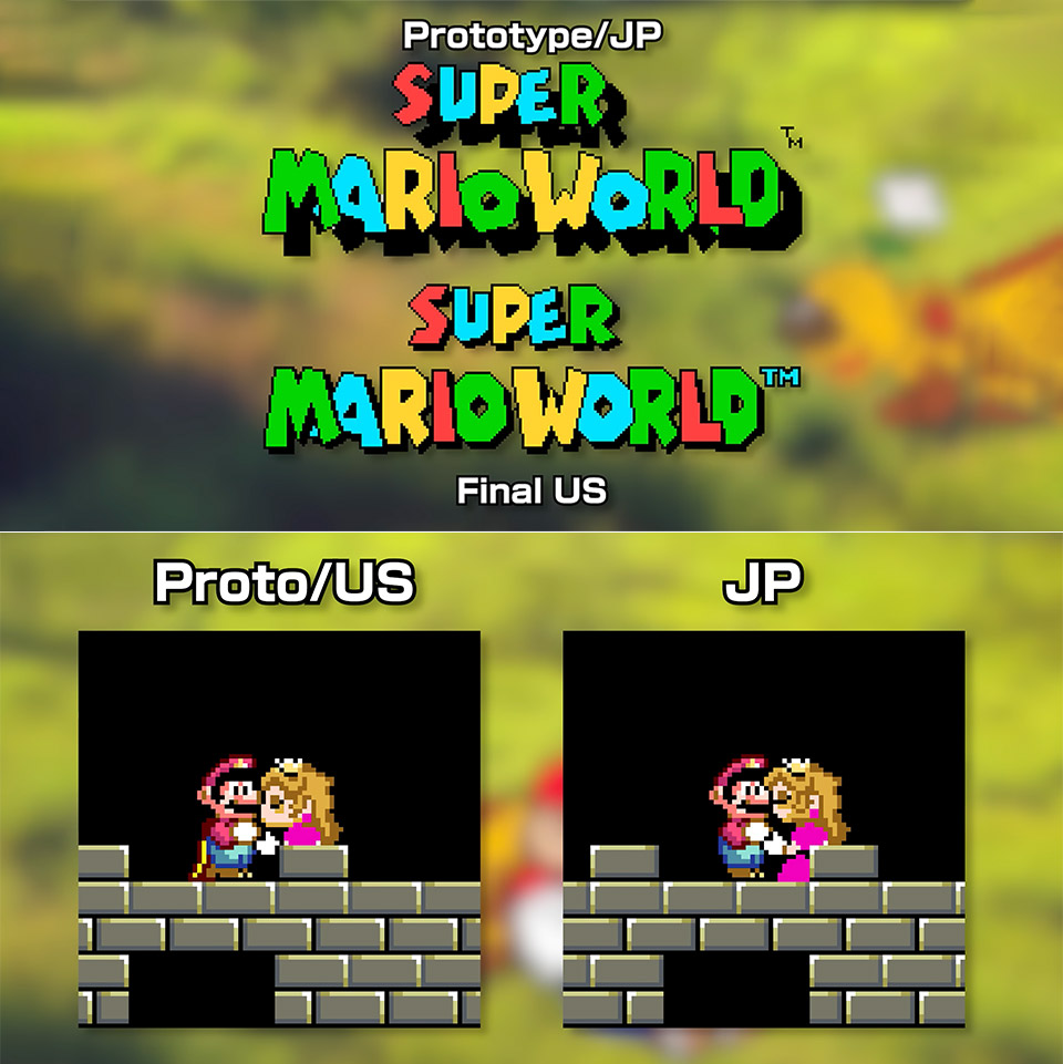 Super Mario World (USA) prototype discovered and released - My