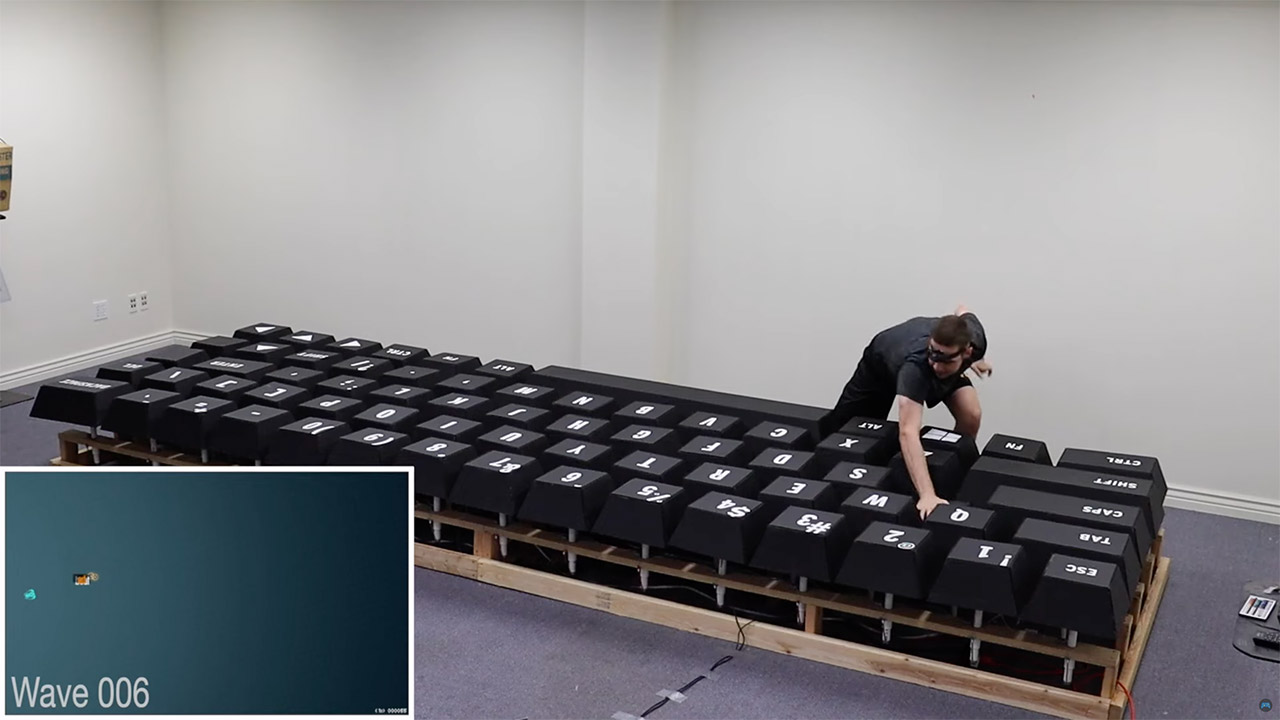 World's Largest Keyboard Game