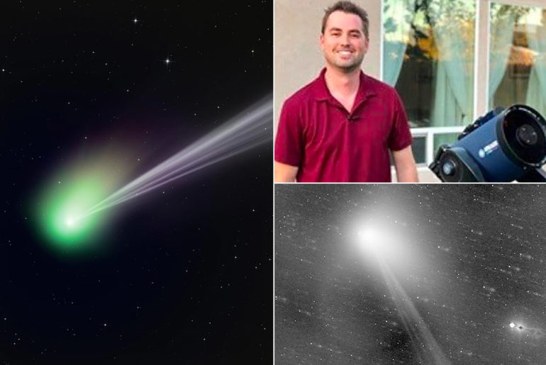 Astrophotographer Andrew McCarthy Green Comet E3