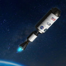 NASA DARPA DRACO Nuclear Rocket Mars