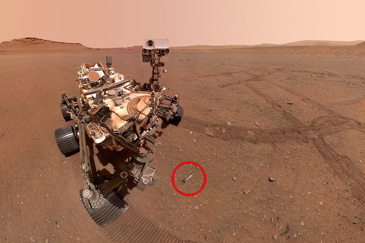 NASA Mars Perseverance Rover Final Sample Tube Depot