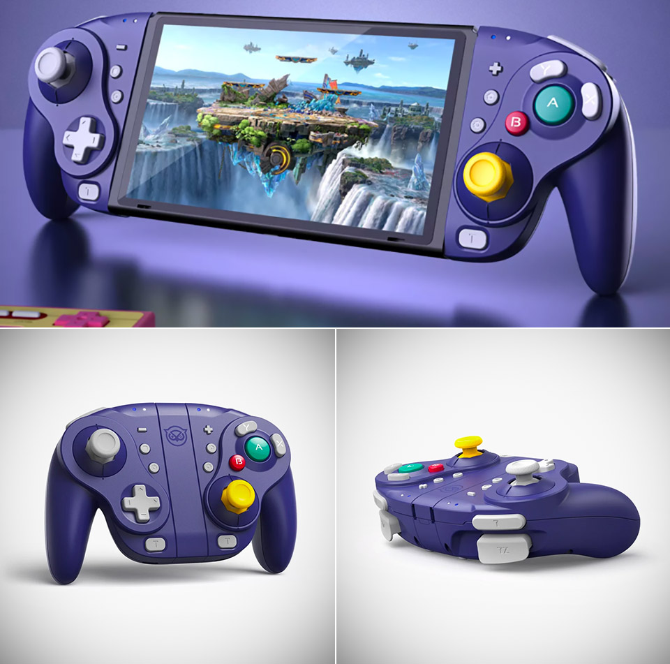 NEW Wireless GameCube Joycons Joy-Con Controller for Nintendo