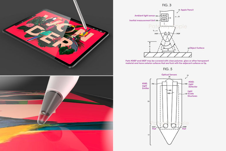 Patent Apple Pencil Sample Color Leak