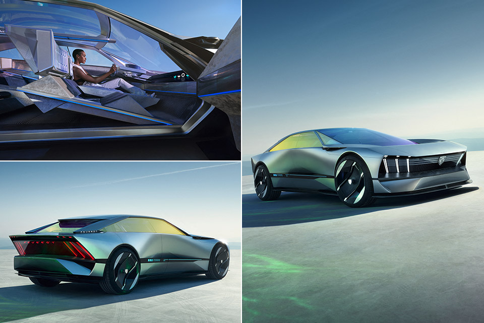 Peugeot Inception EV Concept CES 2023