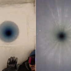 Scientist 300-Foot Hole Antarctica Earth Oldest Ice