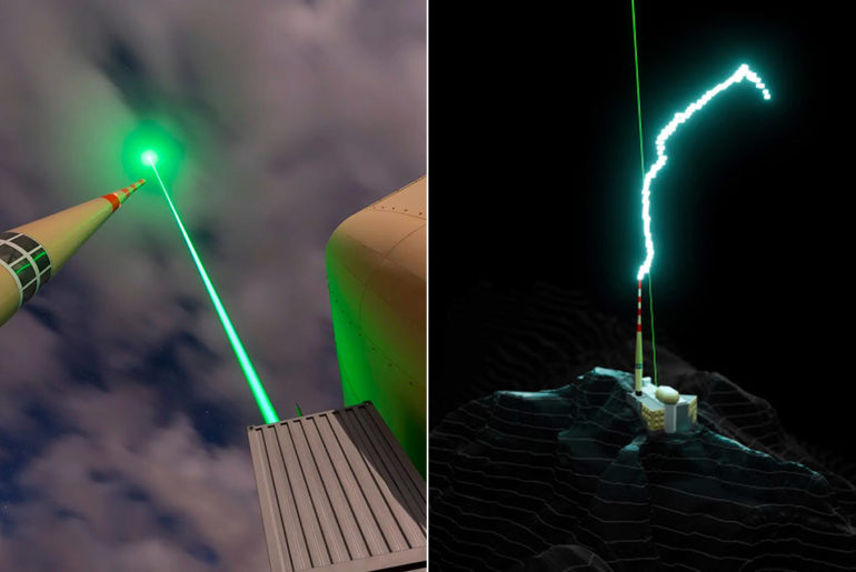 Scientists Successfully Guide Lightning Bolts Using Lasers, Could be
