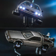 Sideshow Sixth Scale DeLorean Time Machine Hot Toys
