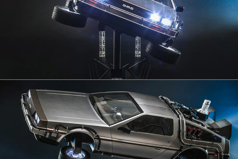 Sideshow Sixth Scale DeLorean Time Machine Hot Toys