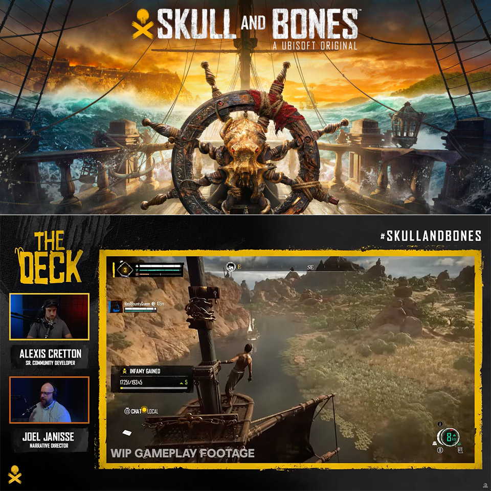 Ubisoft - Skull and Bones: THE DECK Gameplay Devstream