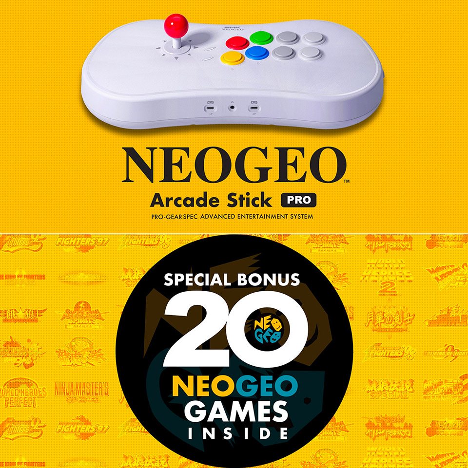 Don't Pay $130, Get the SNK NEOGEO Arcade Stick Pro with 20
