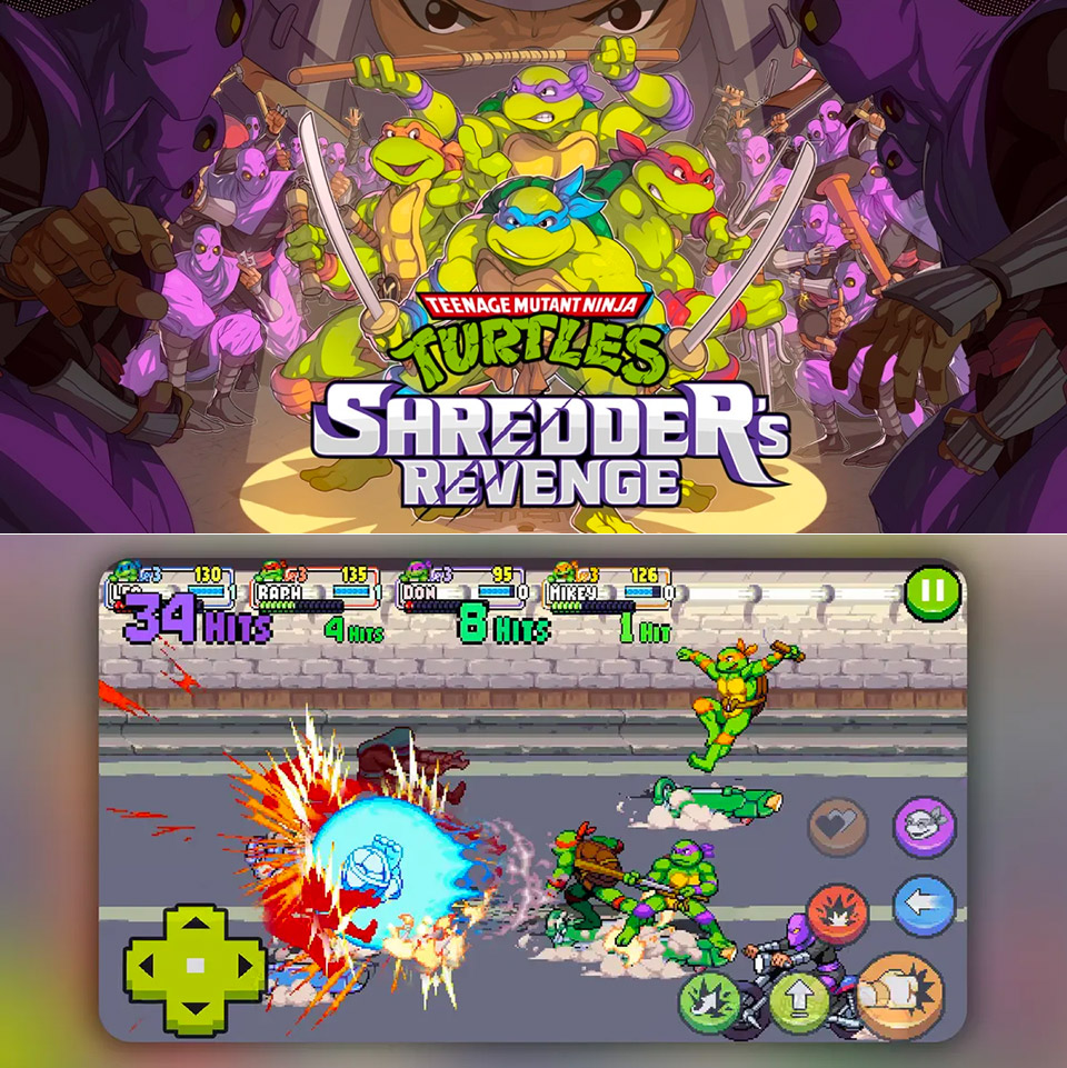 TMNT Shredder's Revenge iOS Android Netflix