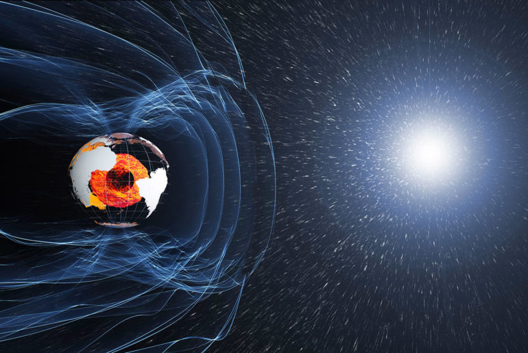 What Earth's Magnetic Field Sounds Like from Space