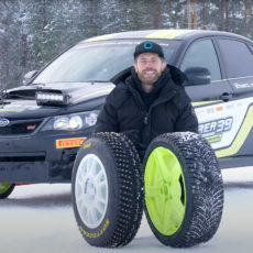 Winter Tires vs Studded WRC Rally Tires