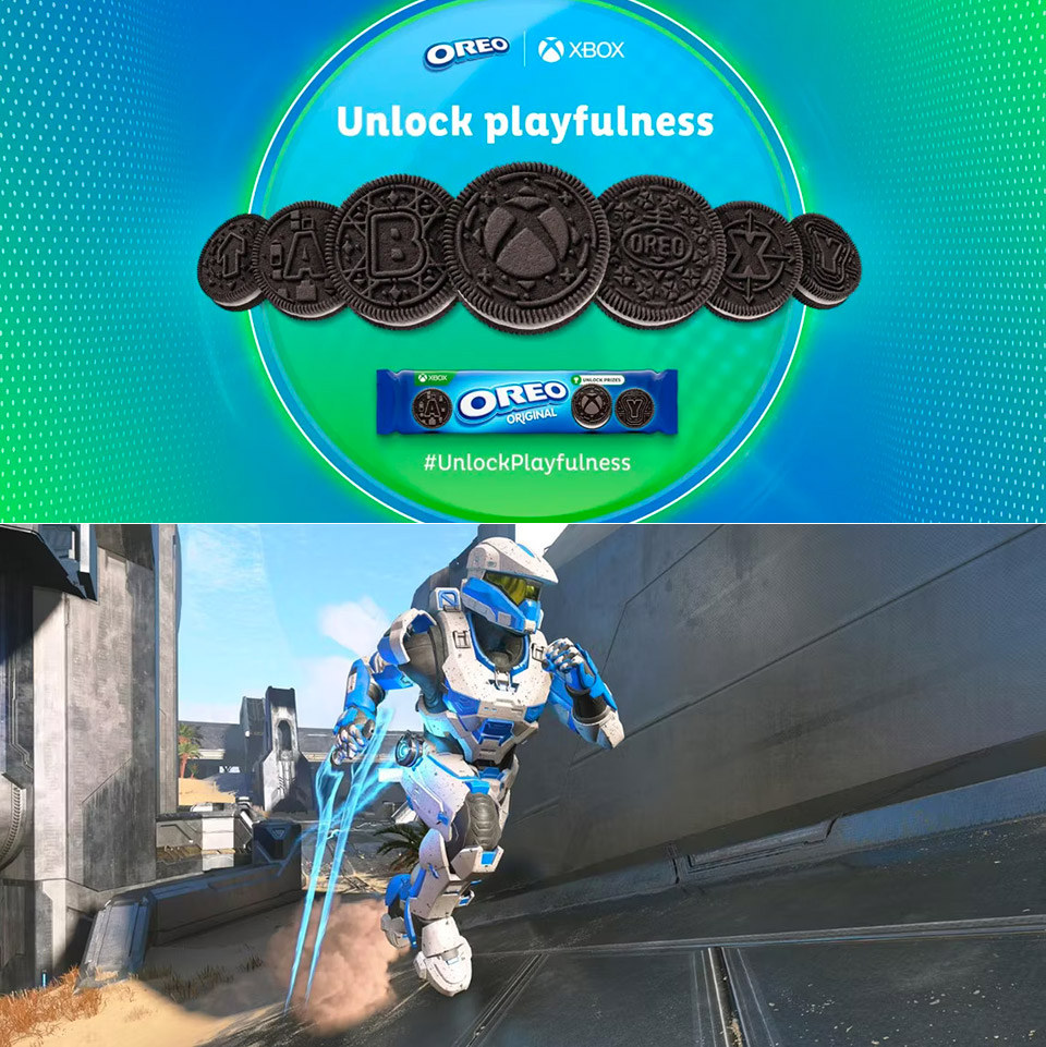 Xbox OREO Cookies Master Chief Halo Forza Sea of Thieves