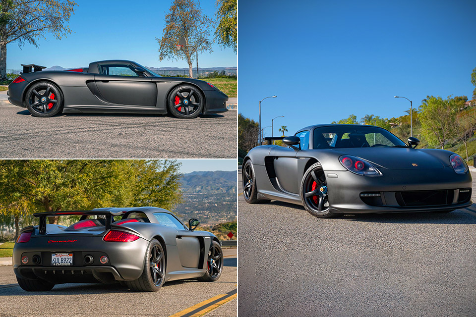 Modified 2005 Porsche Carrera GT with a Salvage Title Might Sell for Over  $550K - TechEBlog