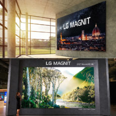 272-inch LG MAGNIT MicroLED 8K Display ISE 2023