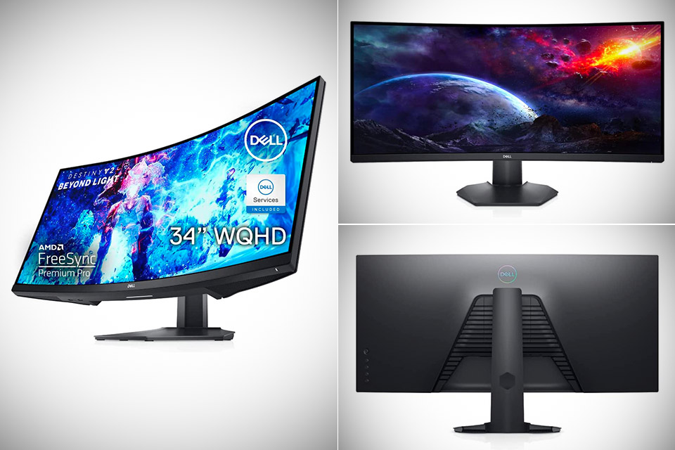 34-inch Dell S3422DWG Curved LED Gaming Monitor
