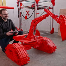 3D-Printed Excavator
