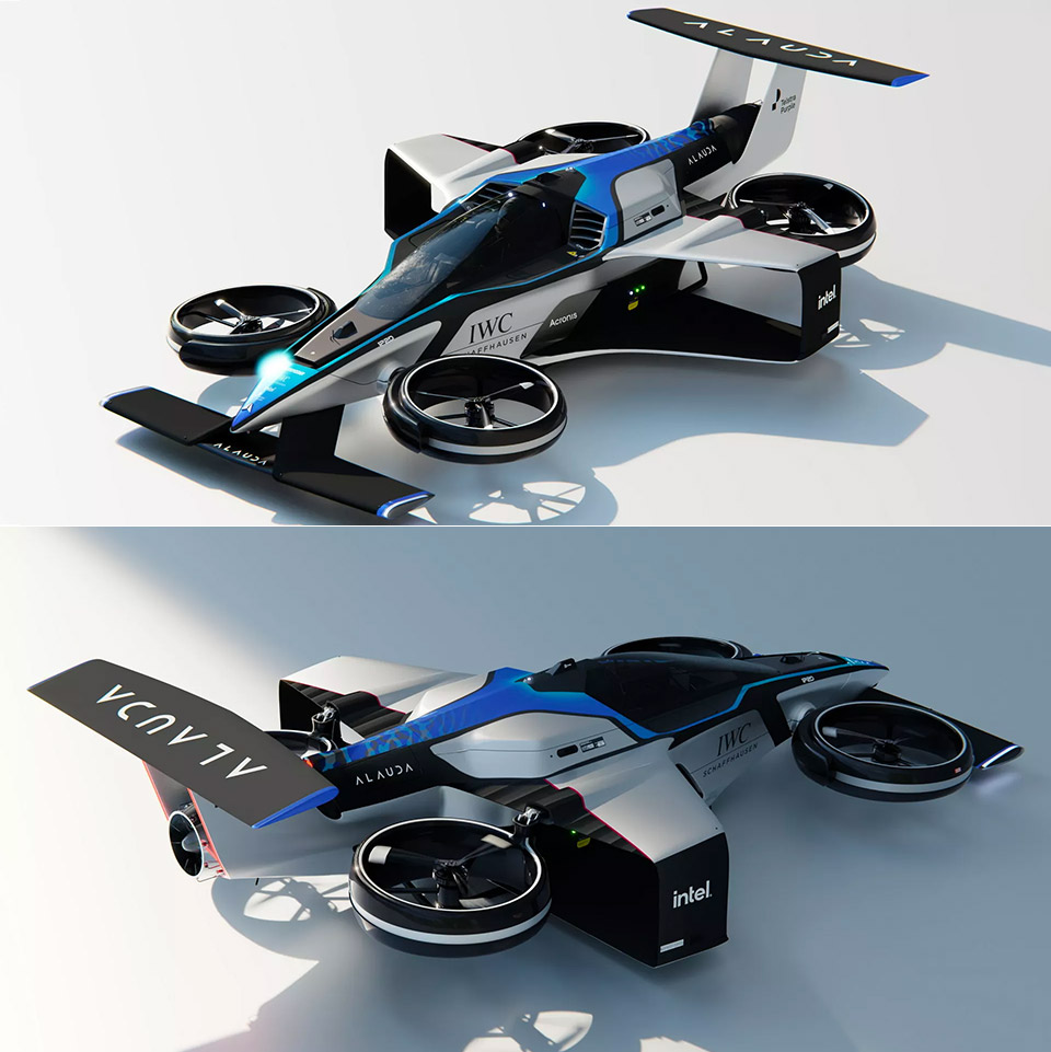 Airspeeder MK4 Crewed Flying Race Car