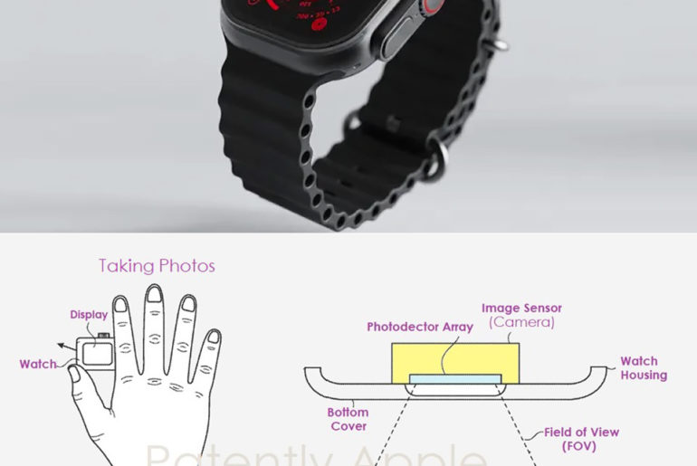 Apple Watch Ultra MicroLED Camera Patent Leak