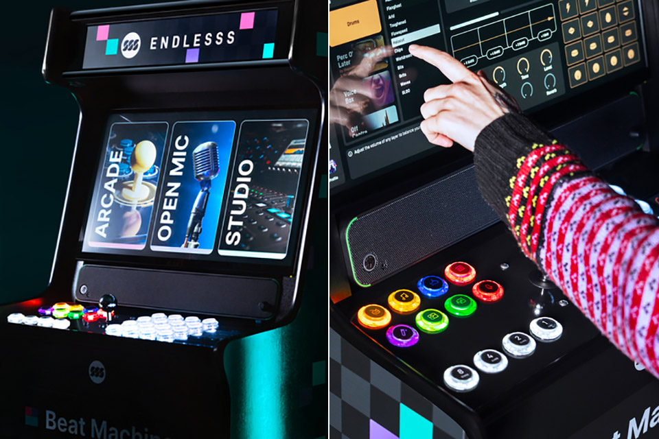 Beat Machine Is The World s First Music Making Arcade Machine Costs 
