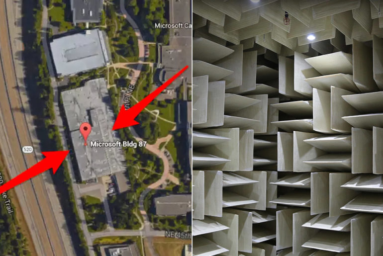 Building 87 Microsoft Redmond Quietest Room