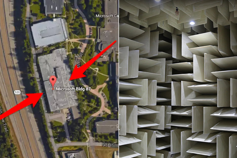 Building 87 Microsoft Redmond Quietest Room