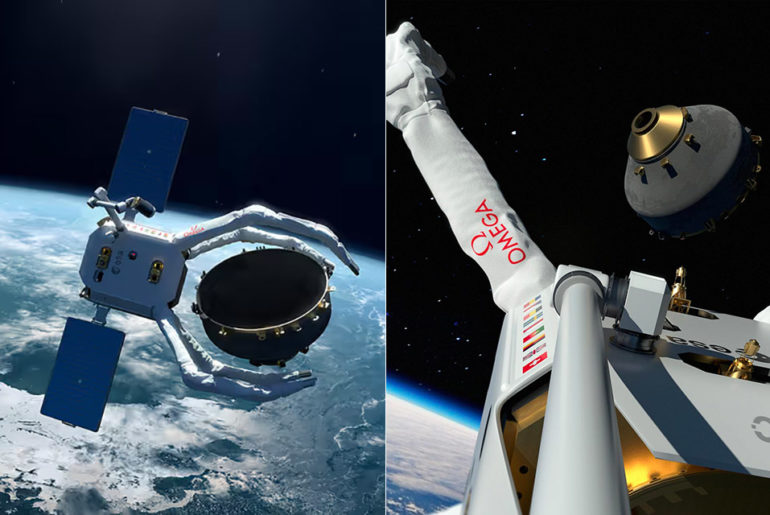 ClearSpace-1 Robotic Capture System Space Debris ESA