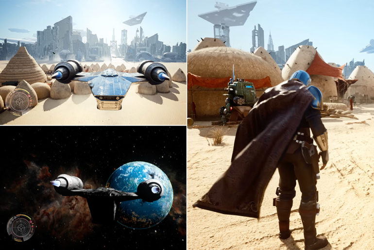 Disney Star Wars The Mandalorian Game Unreal Engine 5