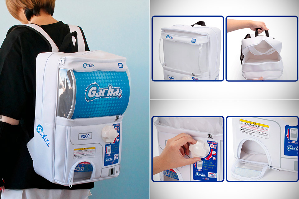 Gacha Machine Backpack Takara Tomy Arts