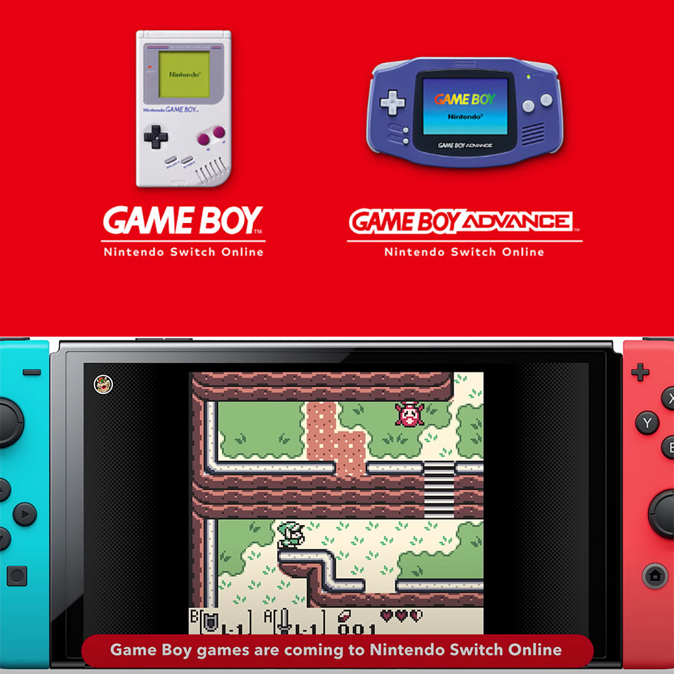 Nintendo Switch Online Game Boy and Game Boy Advance games