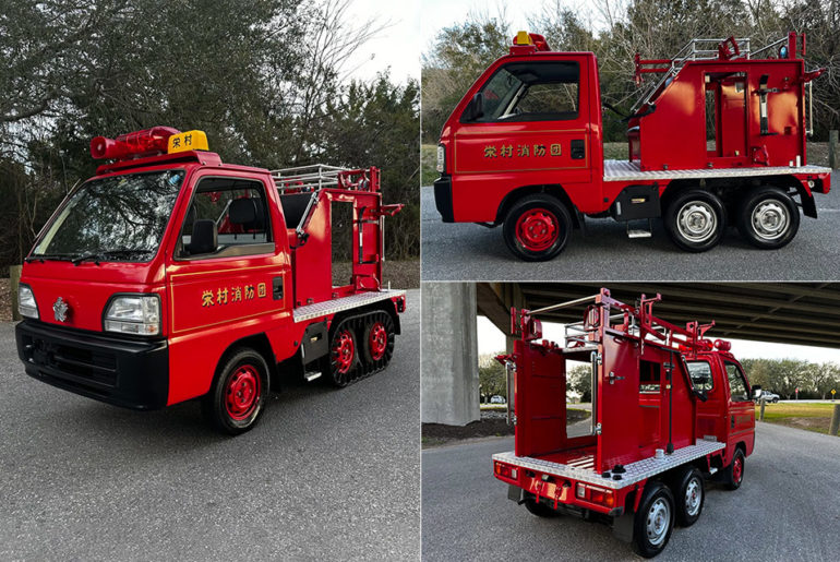 Honda Acty Crawler 6x6 Fire Truck