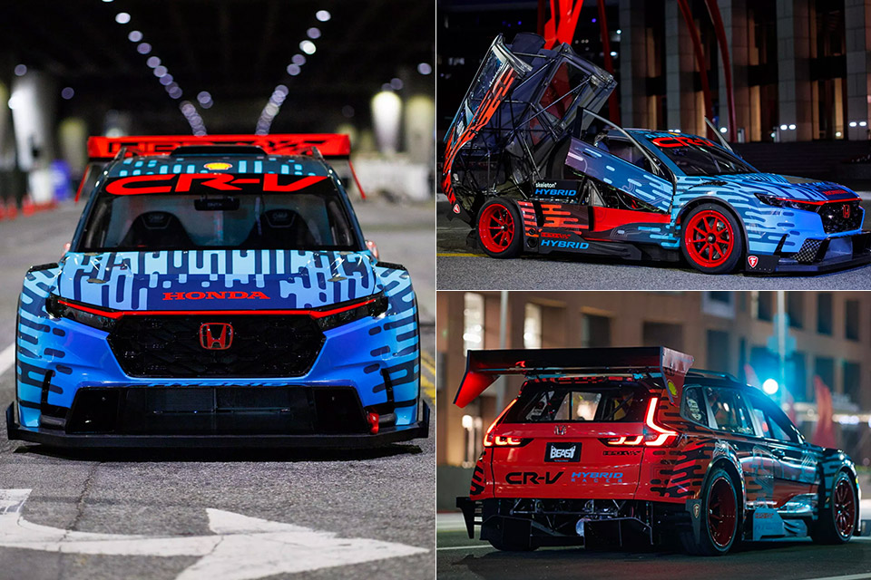 Honda CR-V Hybrid Racer Reveal